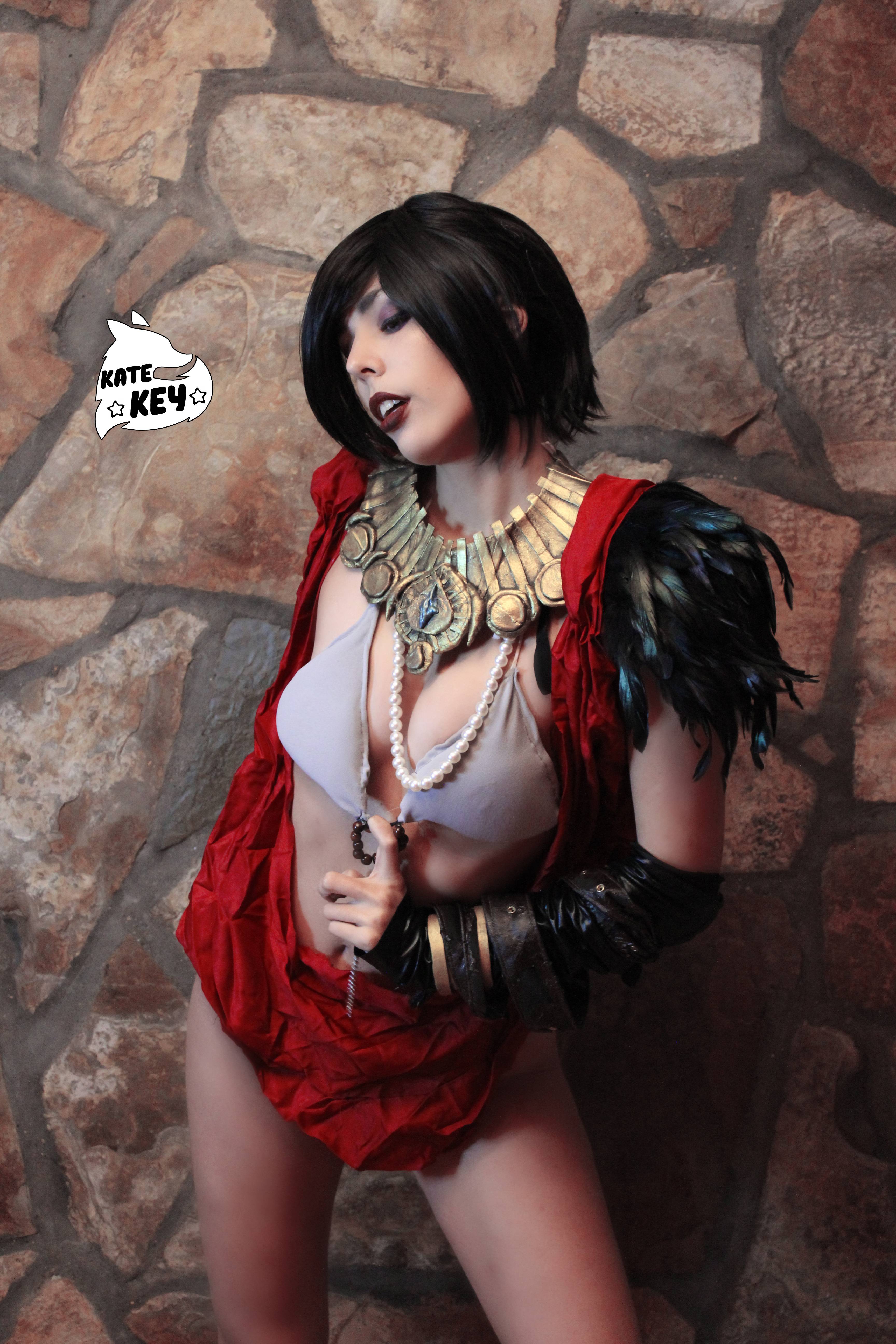 Morrigan Erocosplay From Dragon Age By Kate Key
