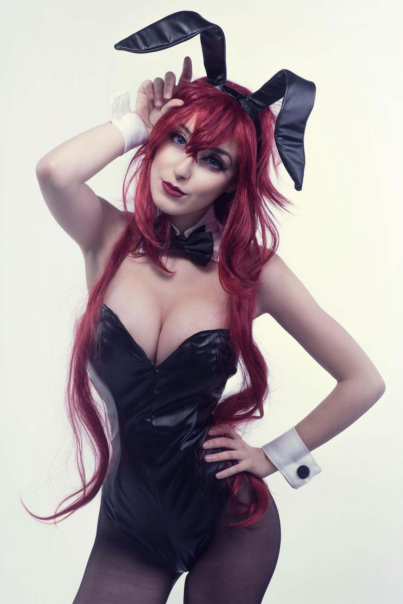 Rias Gremory As Bunny By Anni The Duck