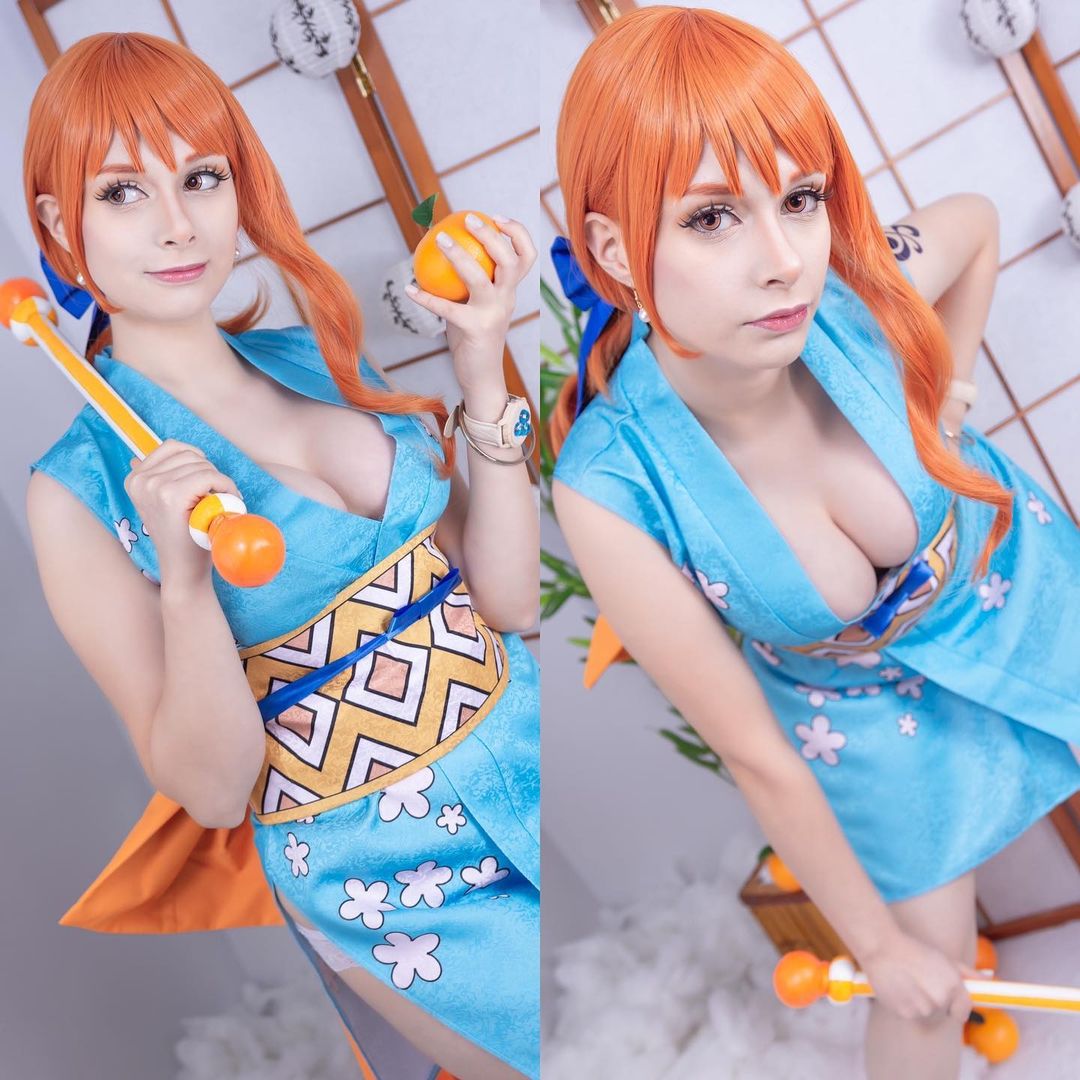 One piece nude cosplay