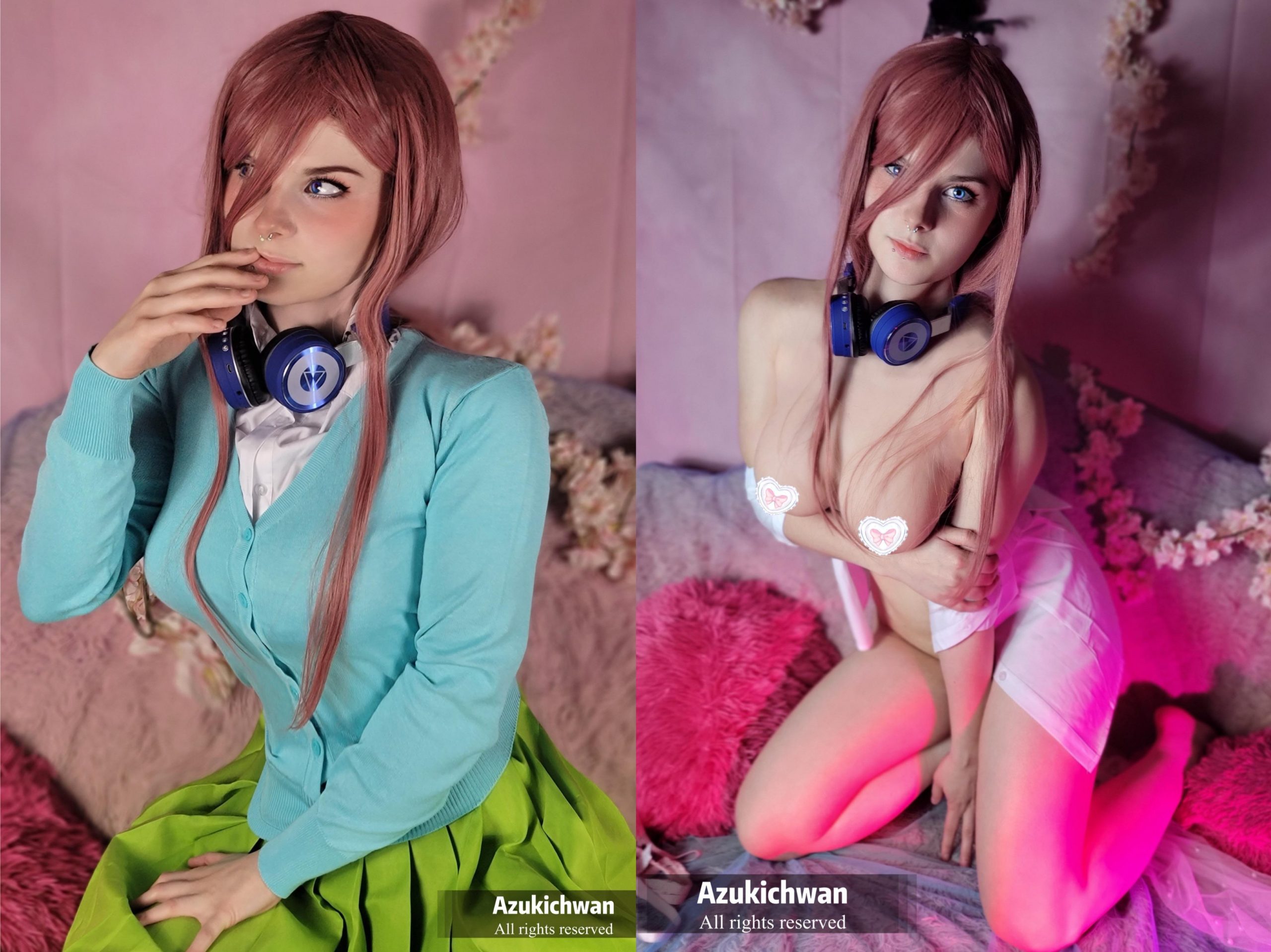 Miku Nakano From The Quintessential Quintuplets By Azukichwan