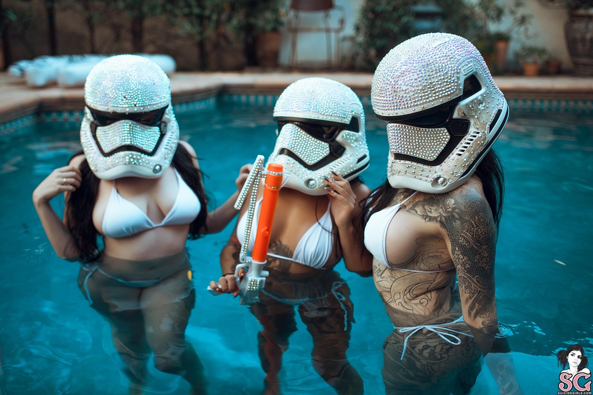 Stormtroopers From Star Wars By Hex, Jungla, + Penny