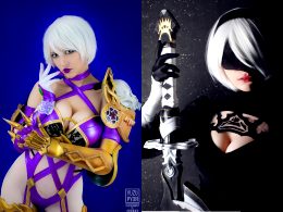 2B Got Announced In SoulCalibur 6 ! Funny Coincidence That I Crafted Both Cosplays In The Past. Which One Do You Prefer ? :) ~ YuzuPyon As Ivy Valentine And 2B