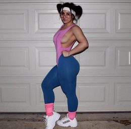 80s Work Out Side Boob 26 F
