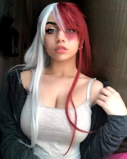 AnnaKamiari As Todoroki. Hopefully Enough For This Sub. Get Her To 4k On IG And Shel Make An OF!