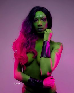 Jasmine Gigi As Gamora, Marvel