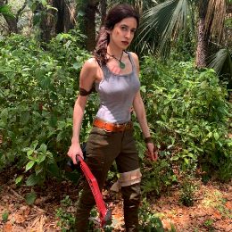 Lara Croft From Tomb Raider By Michelle Reed
