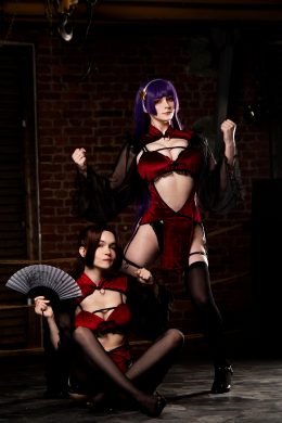 Mai And Athena From King Of Fighters By Murrning_Glow And Kamelya-chan