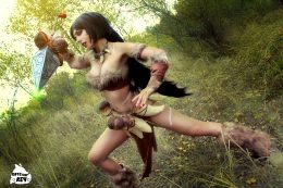 Nidalee From League Of Legends- By Kate Key