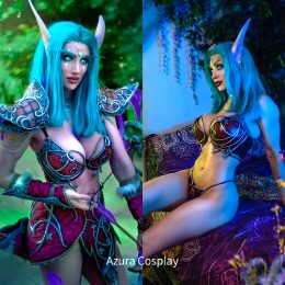 Night Elf Sentinel From World Of Warcraft – By AzuraCosplay