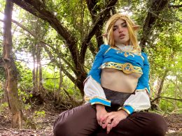 Princess Zelda From Breath Of The Wild By Angelika_Rouge