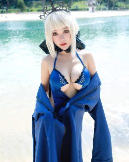 Saber From The Fate Series By Nana_cosplay9