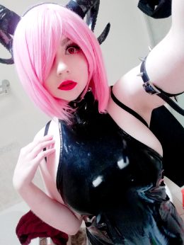 @slowpokecosplay Is Here To Be Your Big Titty Demon