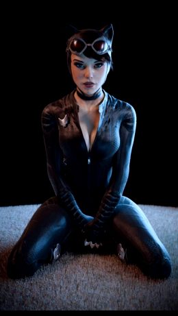 Catwoman Cleavage