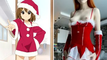 Christmas Yui Hirasawa From K-On!