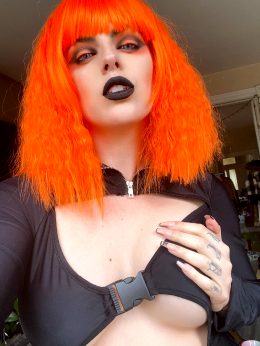 Goth Leeloo From The Fifth Element By Vicki Psythe Moore