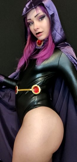 I Know My Tits Are Small But I Look So Fine As Raven From Teen Titans