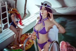 Pool Party Caitlyn Cosplay By BellatrixAiden
