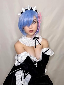 Rem From Re:Zero By Buttercupcosplays