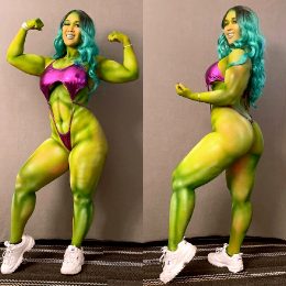 She-Hulk From Marvel Comics By Mishamai